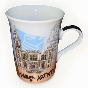 EVALO Regalos Malaga Spain Artists Themed Ceramic Mug Coffee Tea Picasso